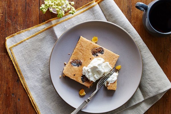 Snow day surprise red lentil cake