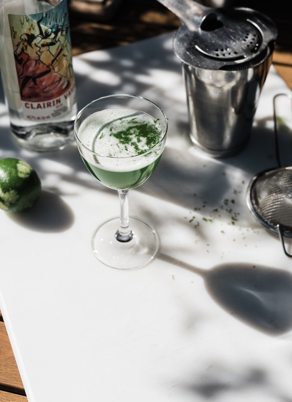 Snow pea daiquiri