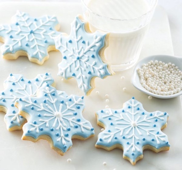 Snowflake cookies