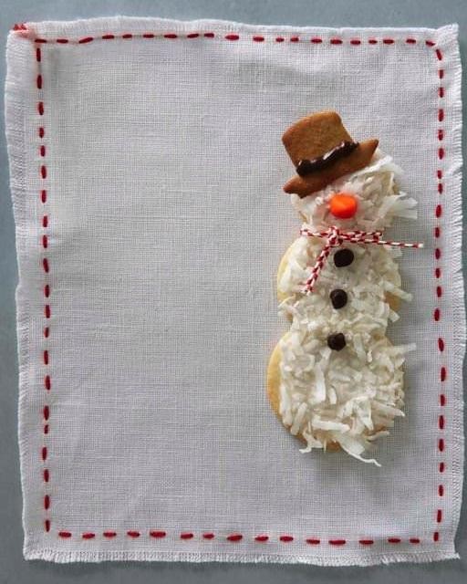 Snowman cookies