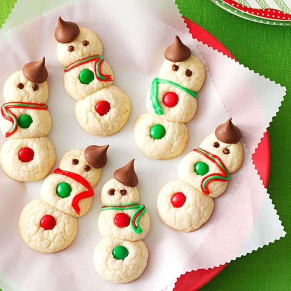 Snowman cookies