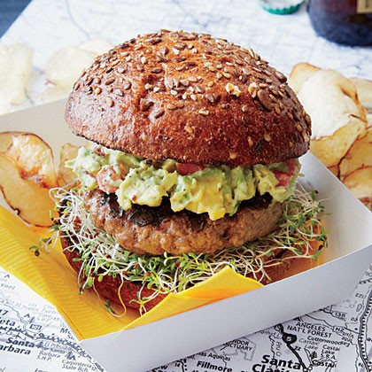 SoCal guacamole burger