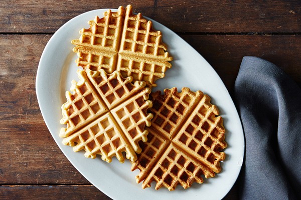 Socca waffles