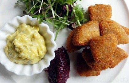 Soda bread and trotters