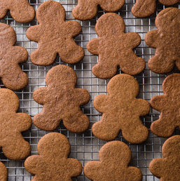 Soft and chewy gingerbread cookies