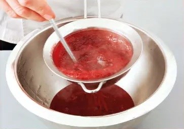 Soft fruit purée