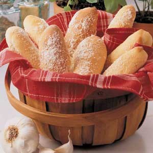 Soft Italian breadsticks