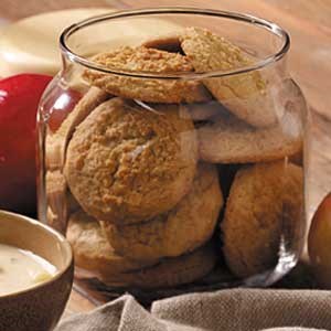 Soft lemon-ginger cookies