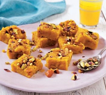 Soft mango fudge