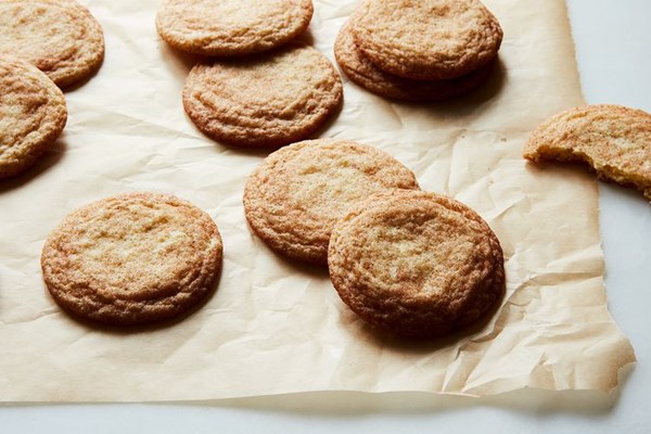 Soft, puffy snickerdoodles