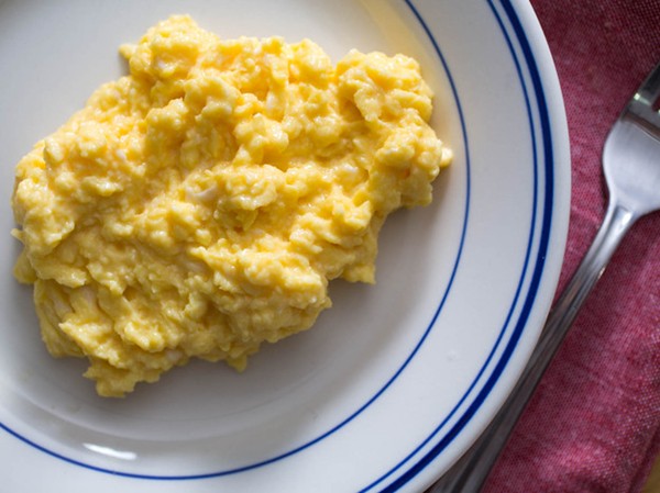 Soft-scrambled eggs