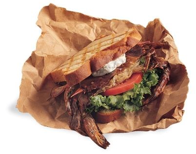 Soft-shell crabs with tarragon tartar sauce