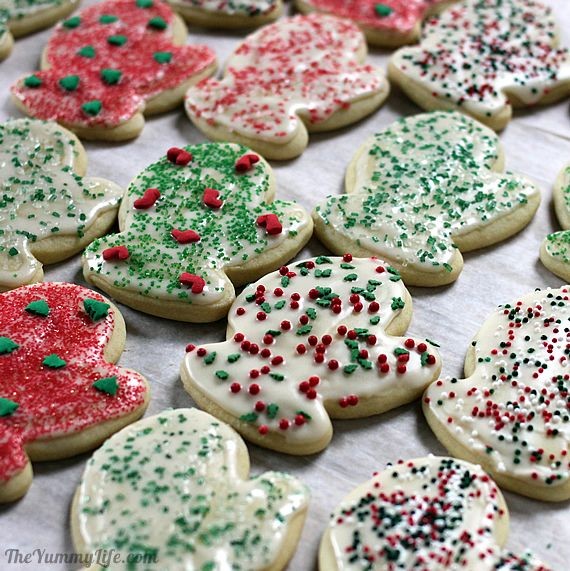 Soft, sour cream sugar cookies