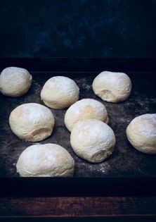 Soft white baps