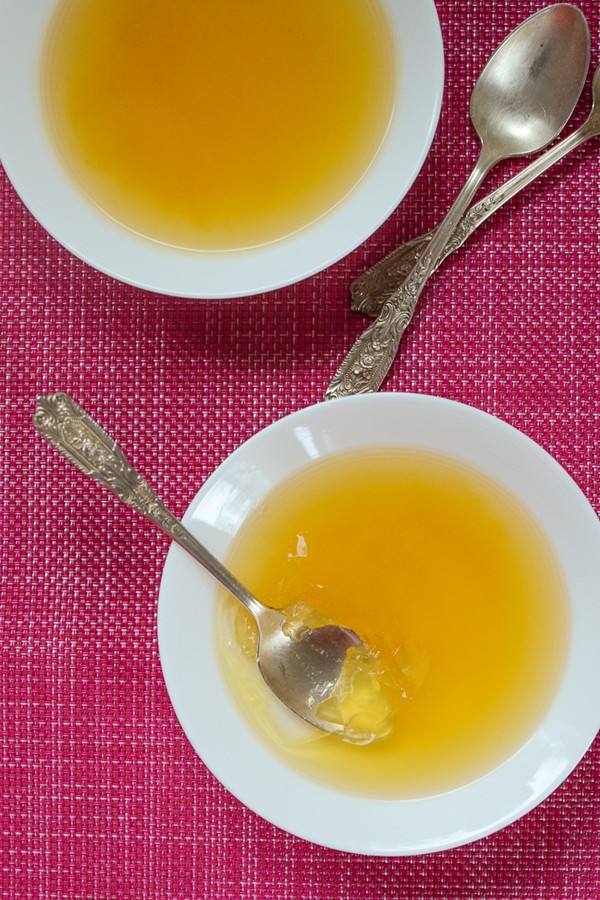 Softer jelly to eat with a spoon