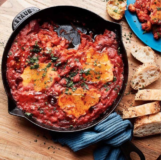 Something like shakshuka 
