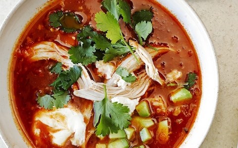 Sopa Azteca