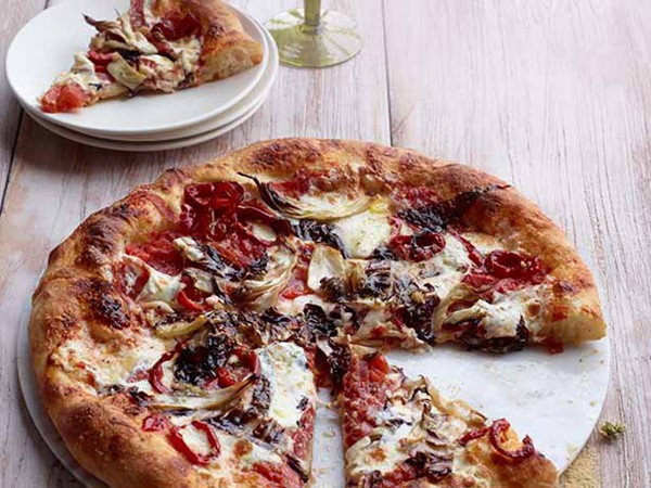 Soppressata pizzas