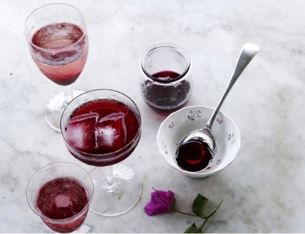 Sorrel mimosas [holiday hibiscus]