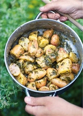 Sorrel potatoes