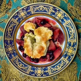 Souffléd baked apples