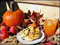 Soul cakes: hallowed offerings for hungry ghosts [iced pumpkin juice]