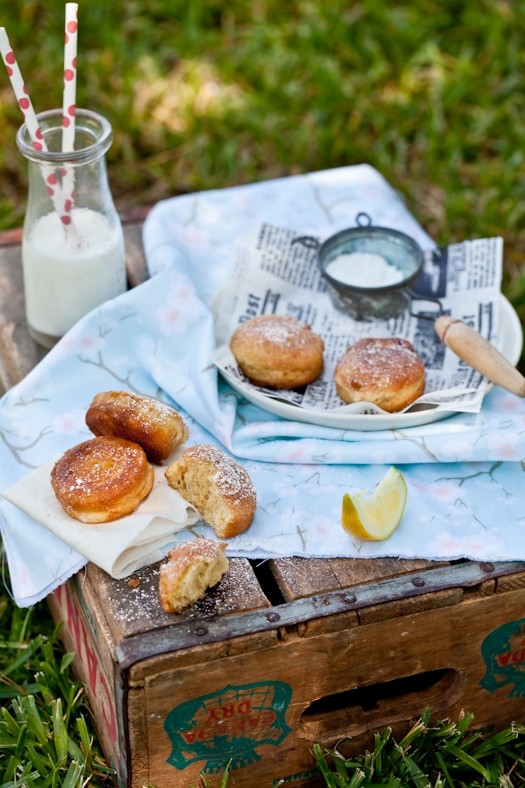 Soul satisfying roasted cauliflower, leek & garlic soup and lemon fritters