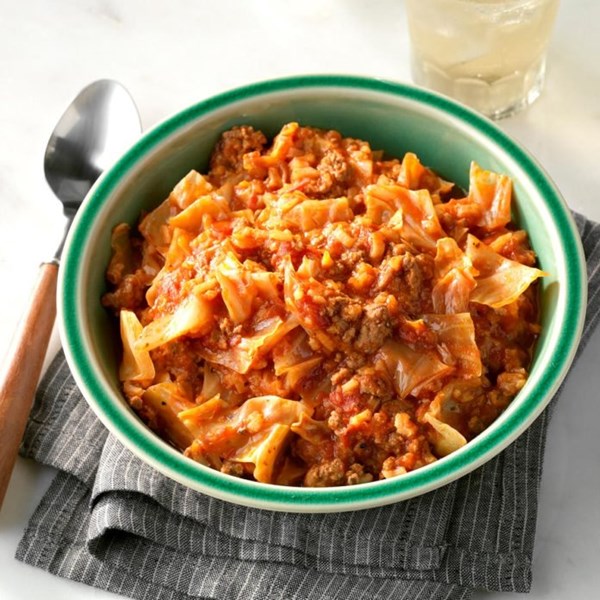 Soup-bowl cabbage rolls
