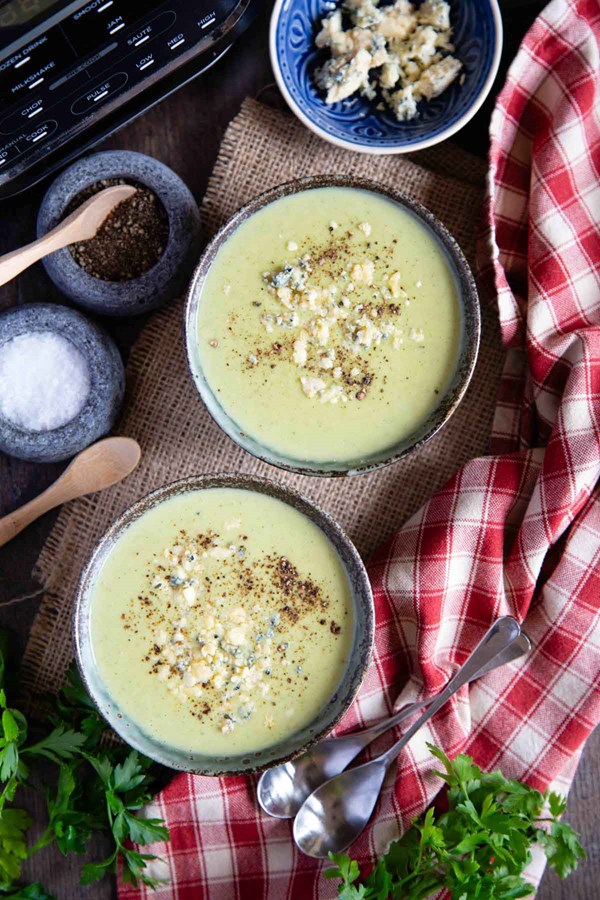 Soup maker broccoli & Stilton soup