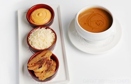 Soupe de poisson, rouille and Gruyère