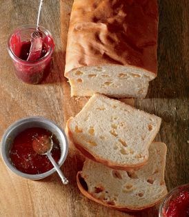 Sour cherry and currant jam