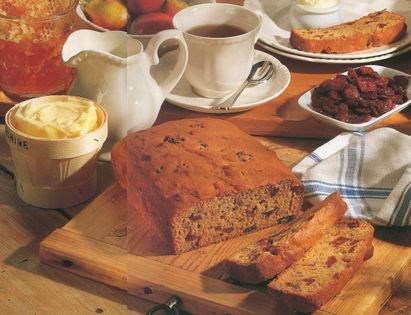 Sour cherry pecan bread