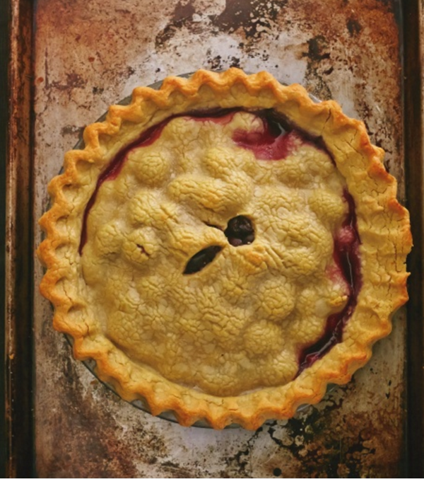 Sour cherry pie
