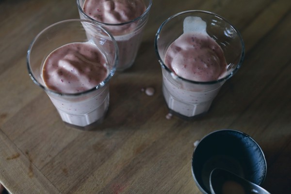 Sour cherry shake