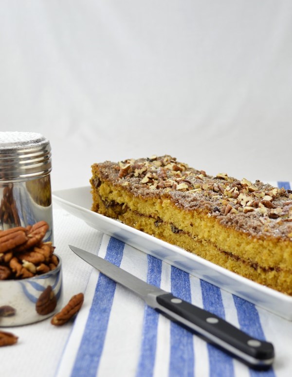"Sour cream" coffee cake