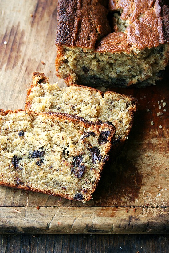 Sour cream coffee cake with orange & chocolate