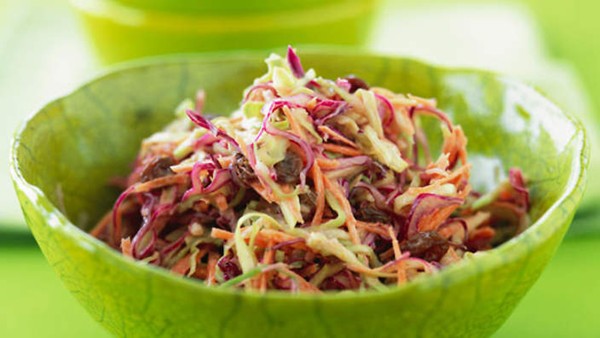 Sour cream coleslaw