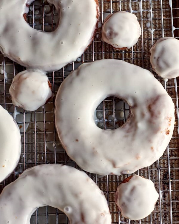 Sour cream doughnuts