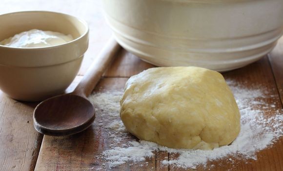 Sour-cream pastry