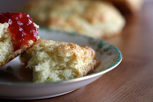 Sour cream scones
