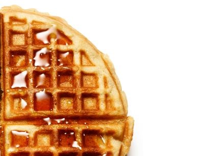 Sour cream waffles