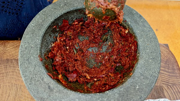 Sour orange curry paste