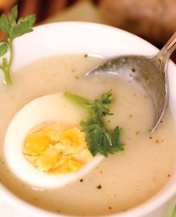 Sour rye soup (Żurek)