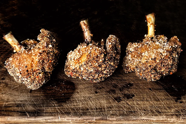 Sour-spiced salt & vinegar chicken lollipops