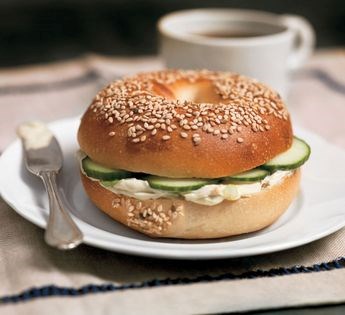 Sourdough bagels