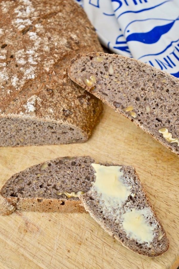 Sourdough banana bread