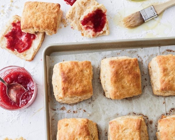 Sourdough biscuits