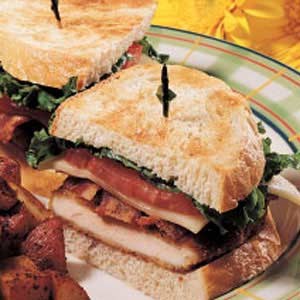 Sourdough chicken sandwiches 