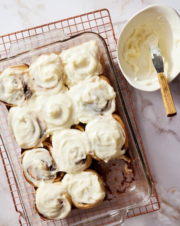 Sourdough cinnamon rolls
