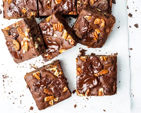 Sourdough discard brownies